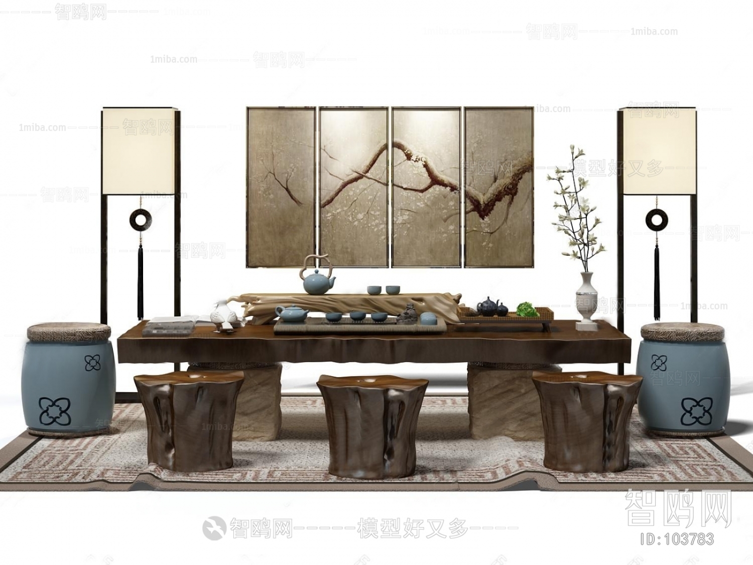 New Chinese Style Tea Tables And Chairs