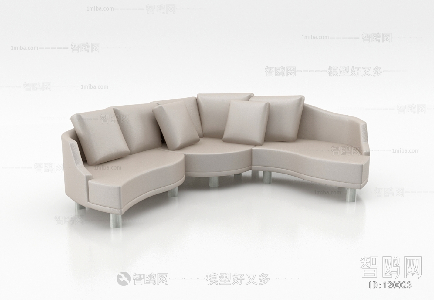 Modern Multi Person Sofa