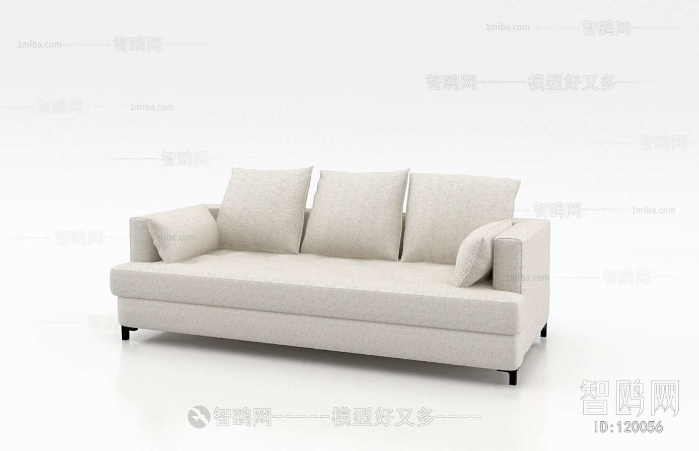 Modern Three-seat Sofa