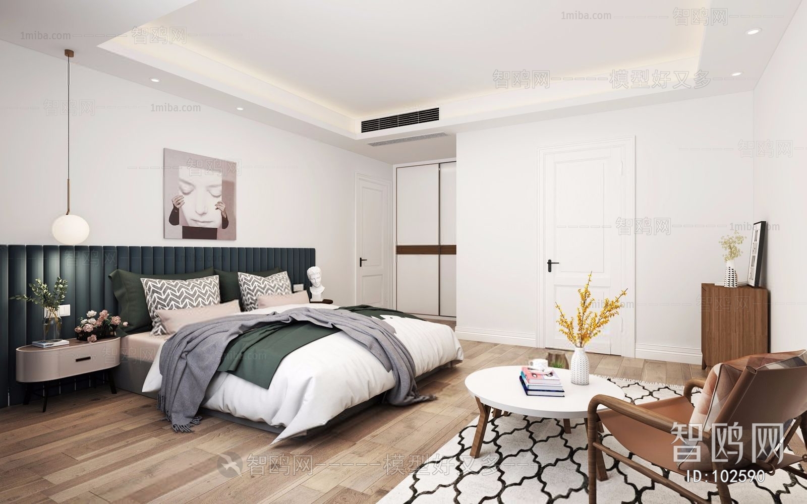 Nordic Style Bedroom