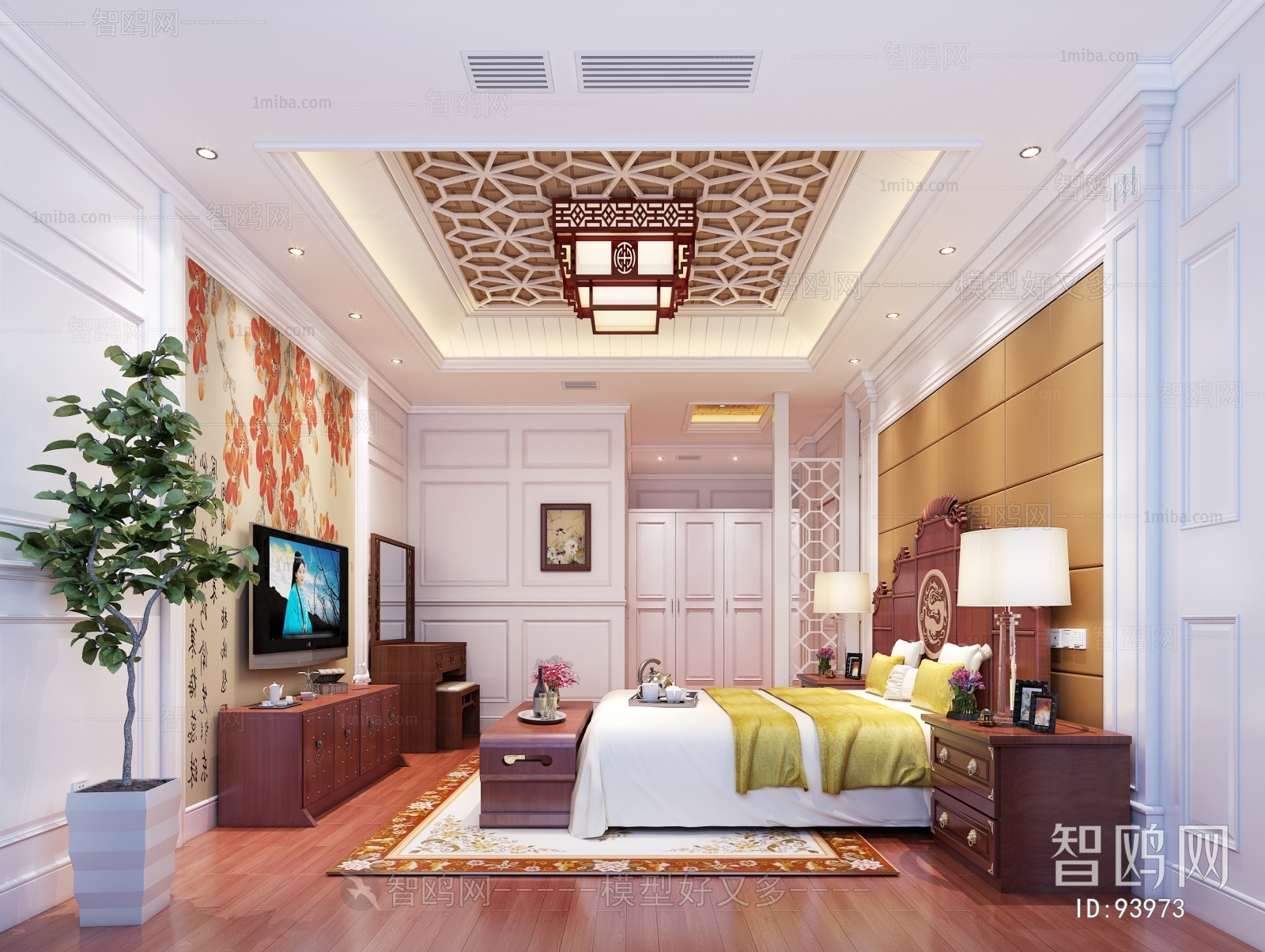 Chinese Style Bedroom