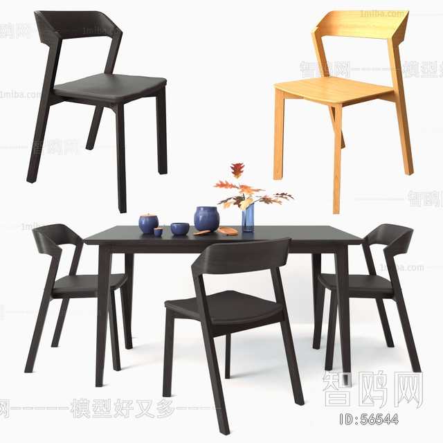 Nordic Style Dining Table And Chairs