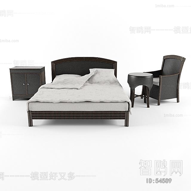 Modern Double Bed