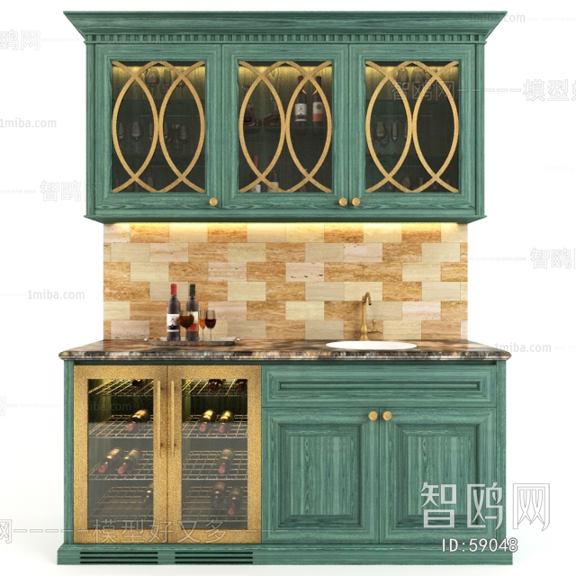 European Style Kitchen Cabinet