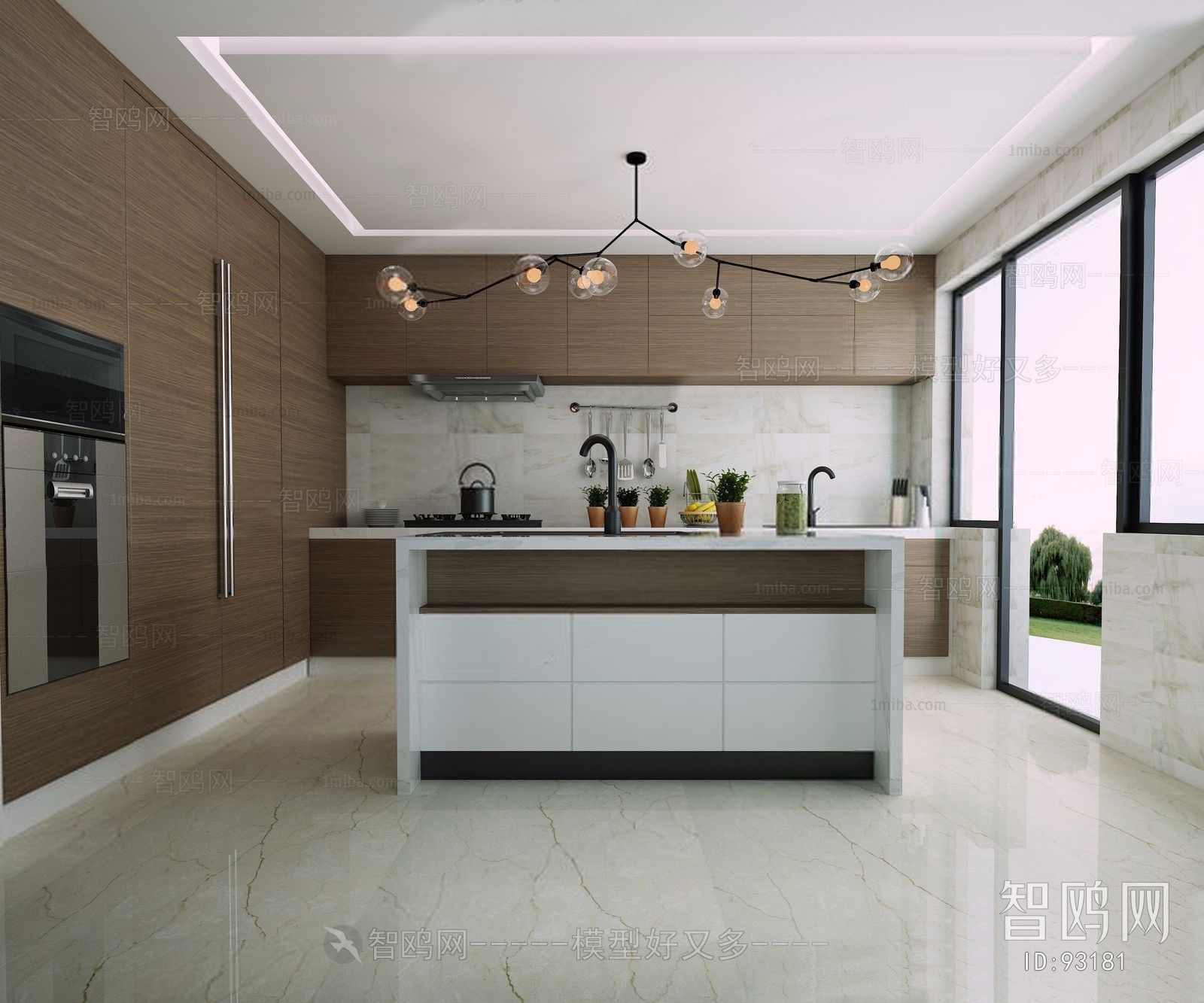 Modern The Kitchen