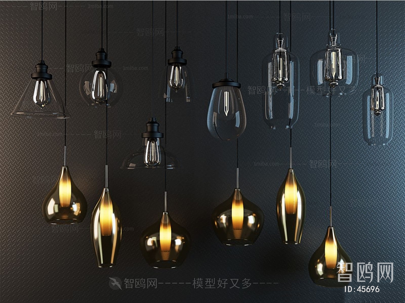 Modern Industrial Style Droplight