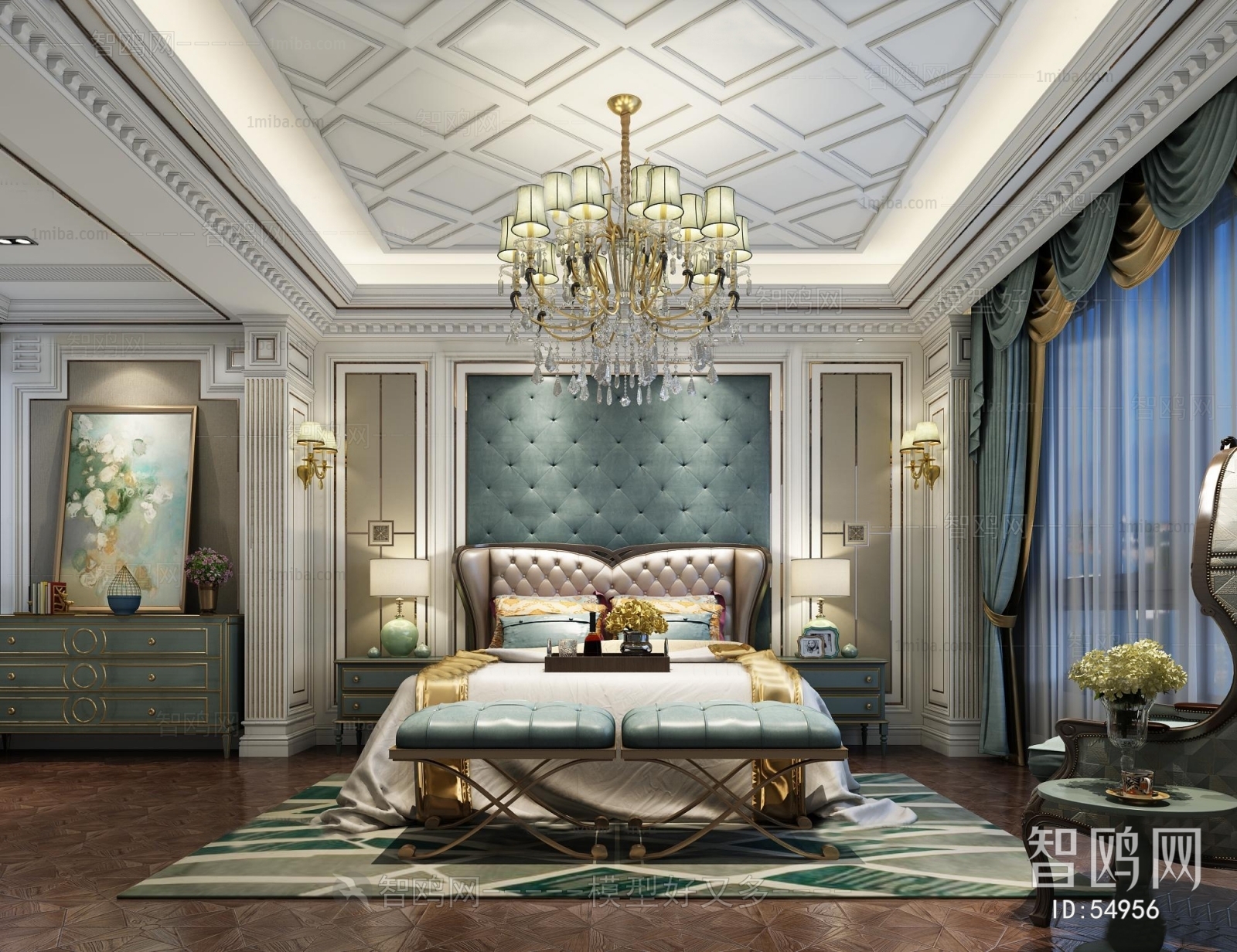 European Style Bedroom