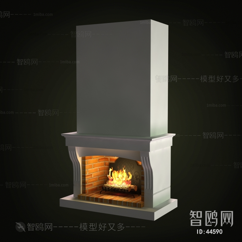 European Style Fireplace