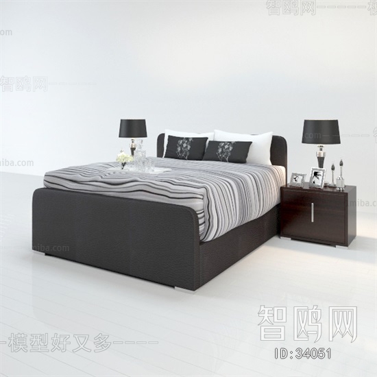 Modern Double Bed