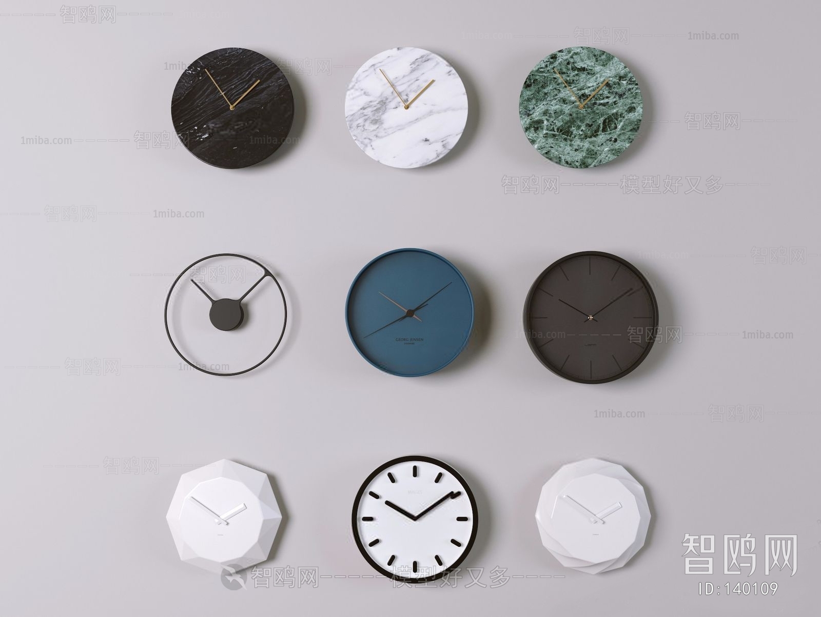 Nordic Style Wall Clock