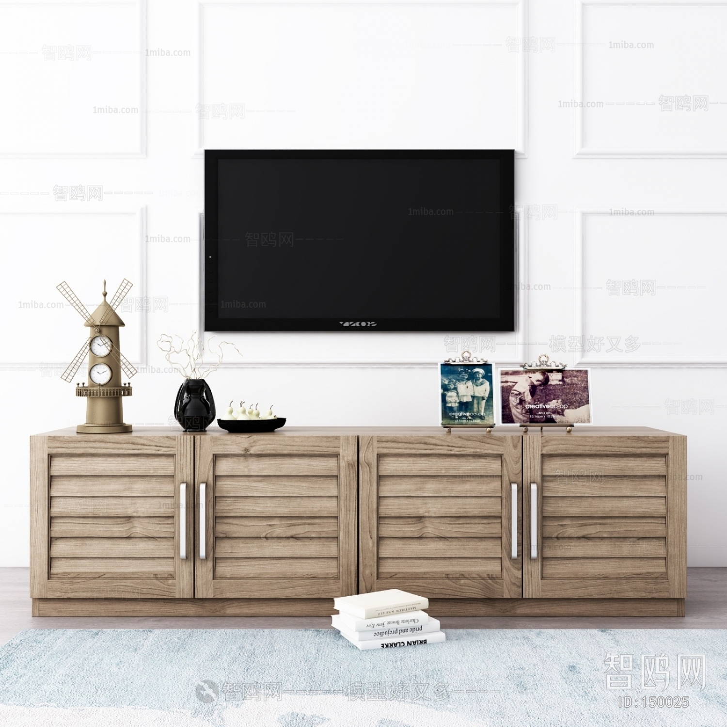Industrial Style TV Cabinet