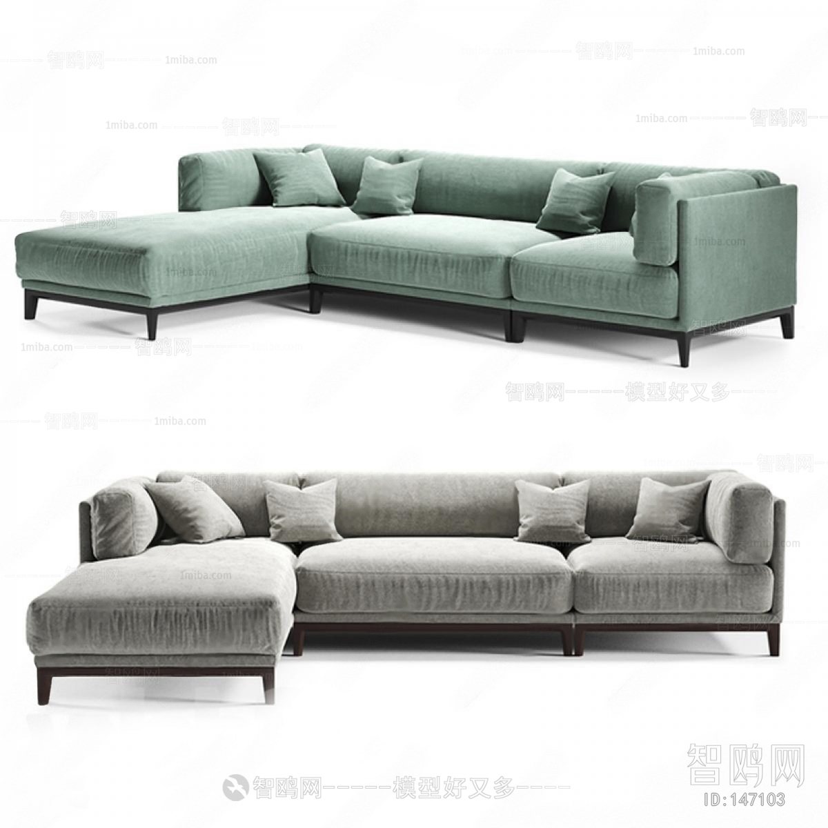 Nordic Style Multi Person Sofa