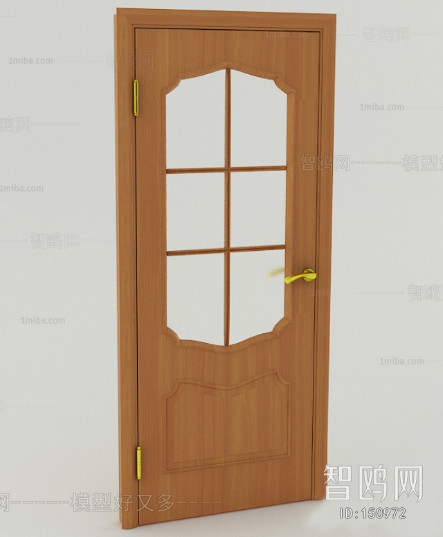 Modern Solid Wood Door