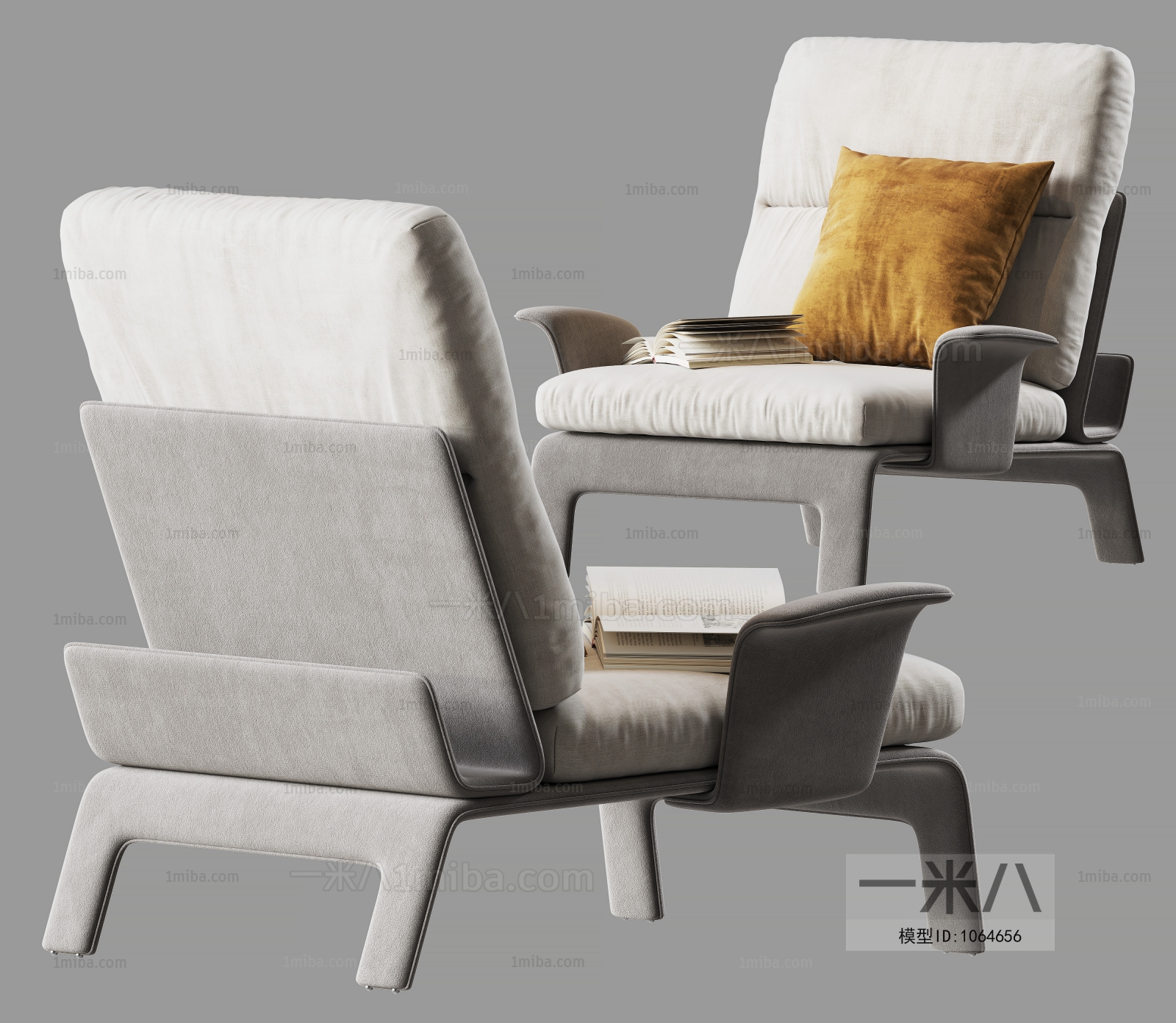 Nordic Style Lounge Chair