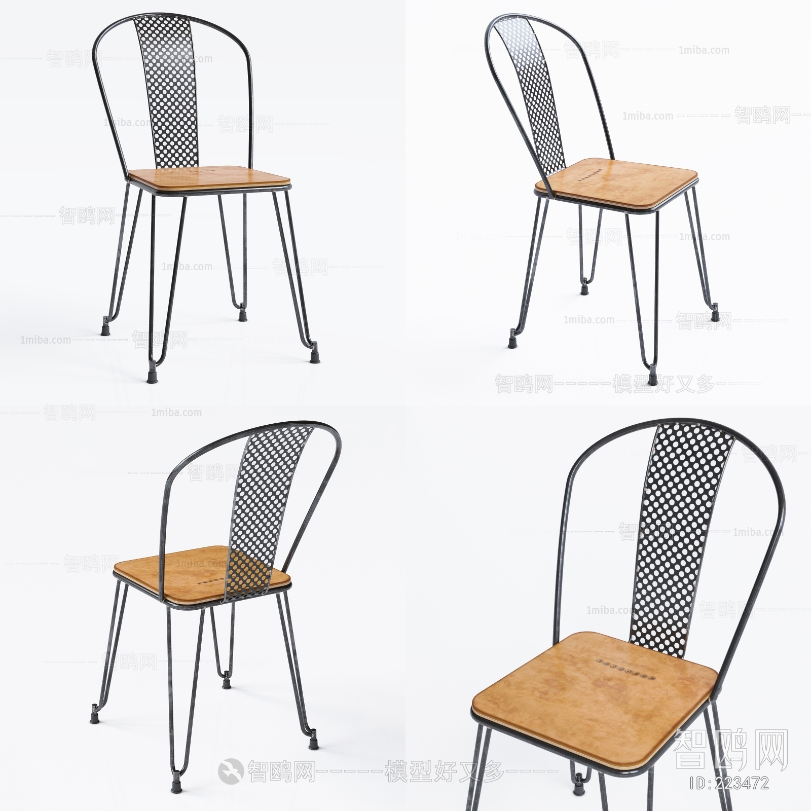 Industrial Style Single Chair