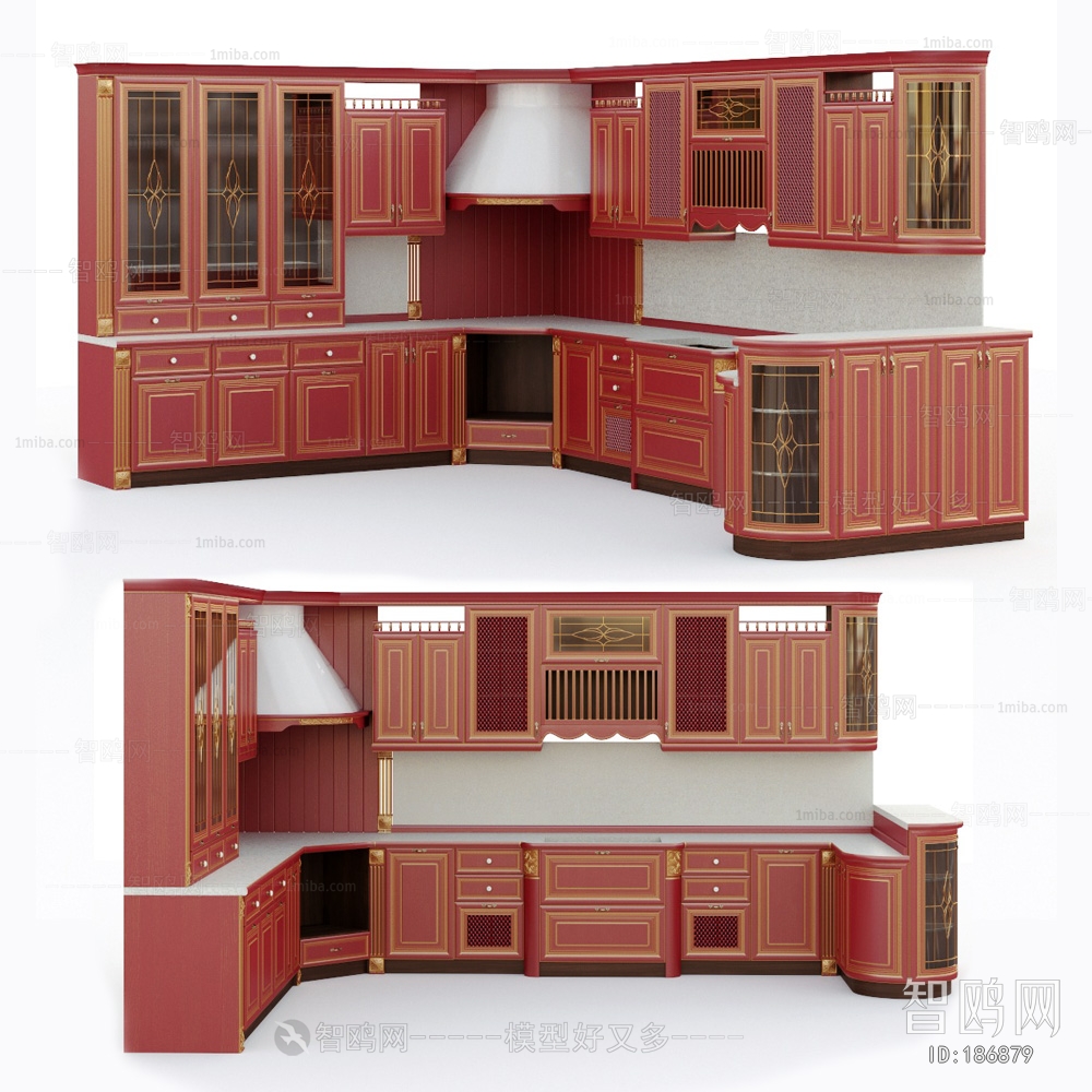 European Style Kitchen Cabinet