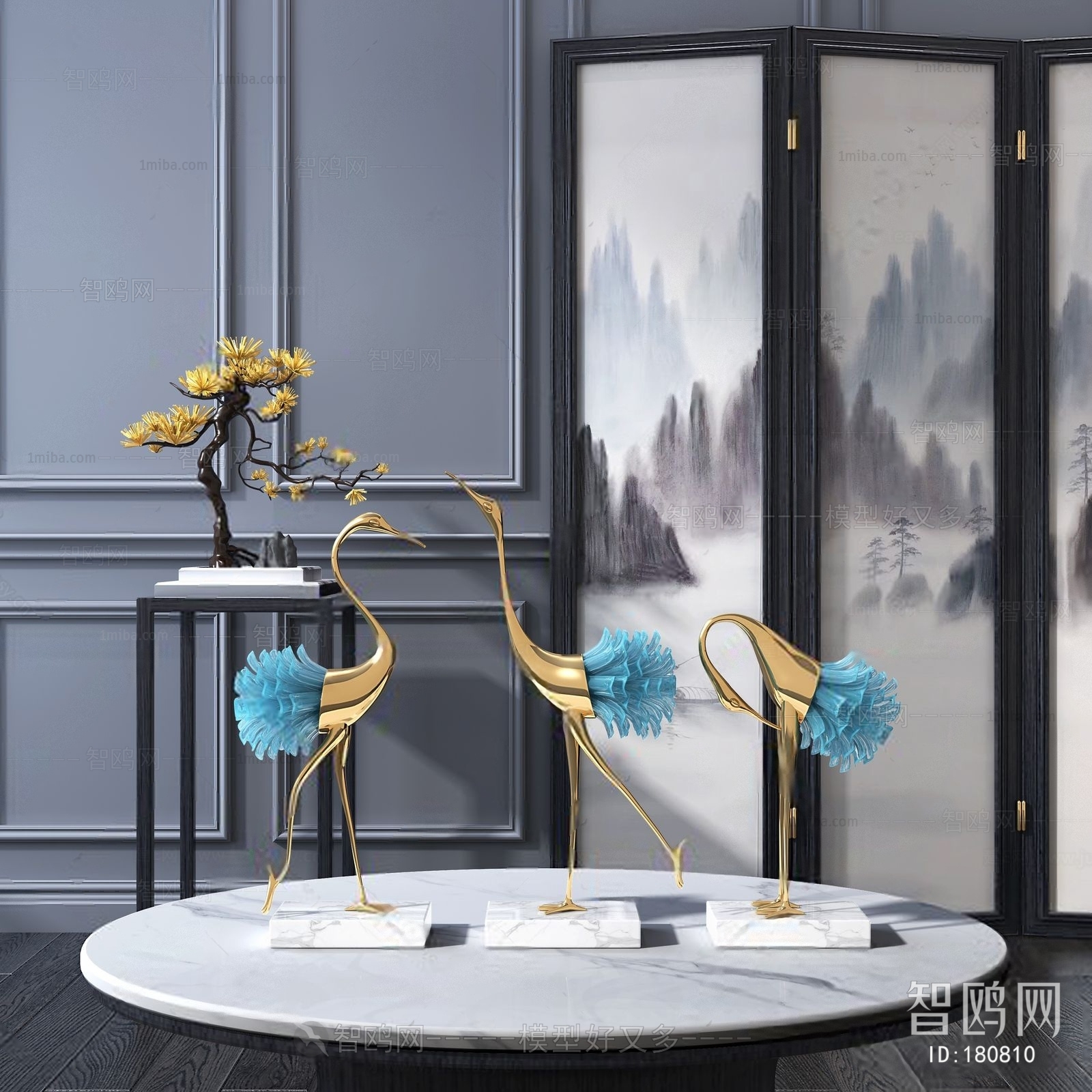 New Chinese Style Decorative Set