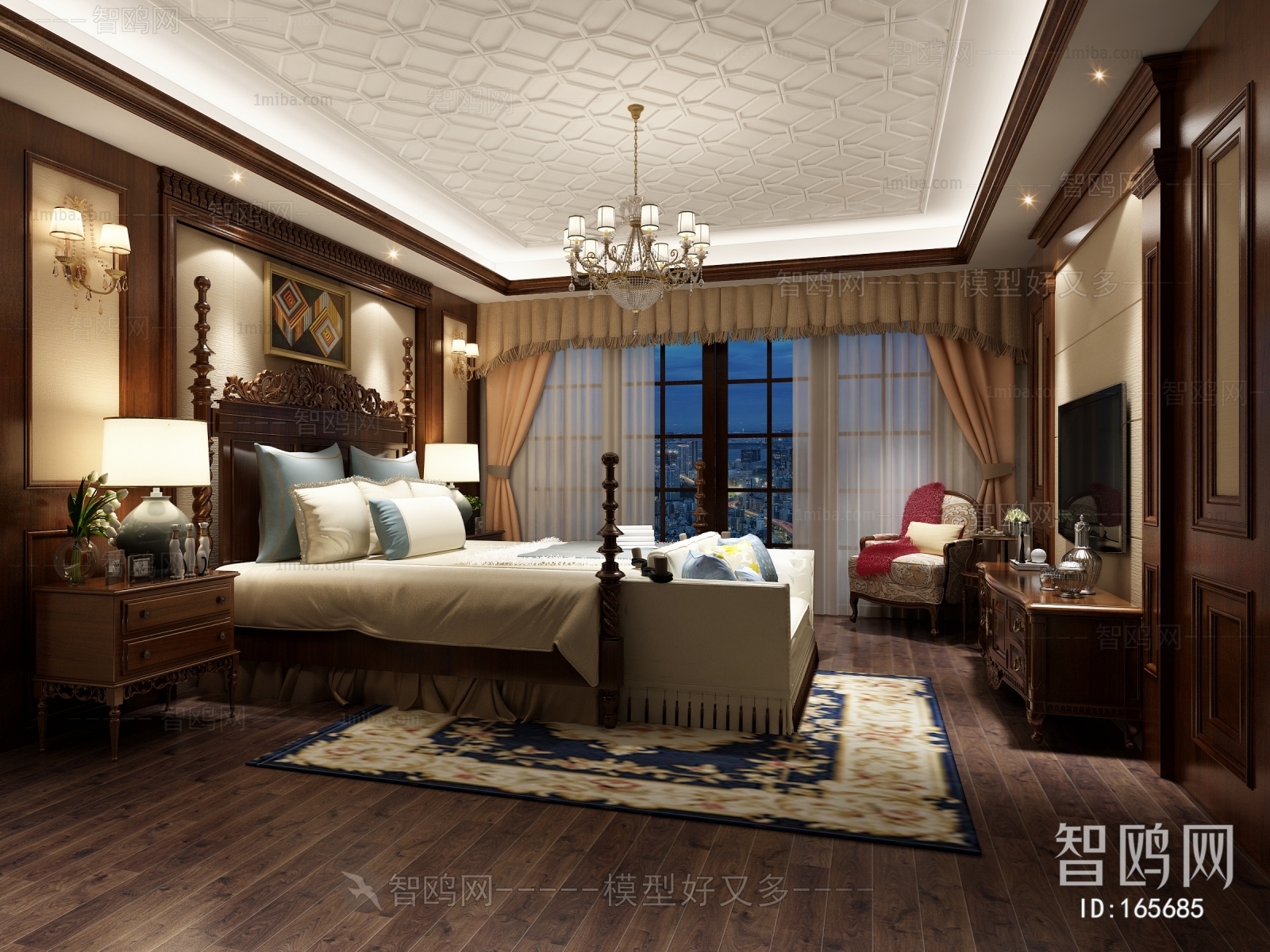 European Style Bedroom