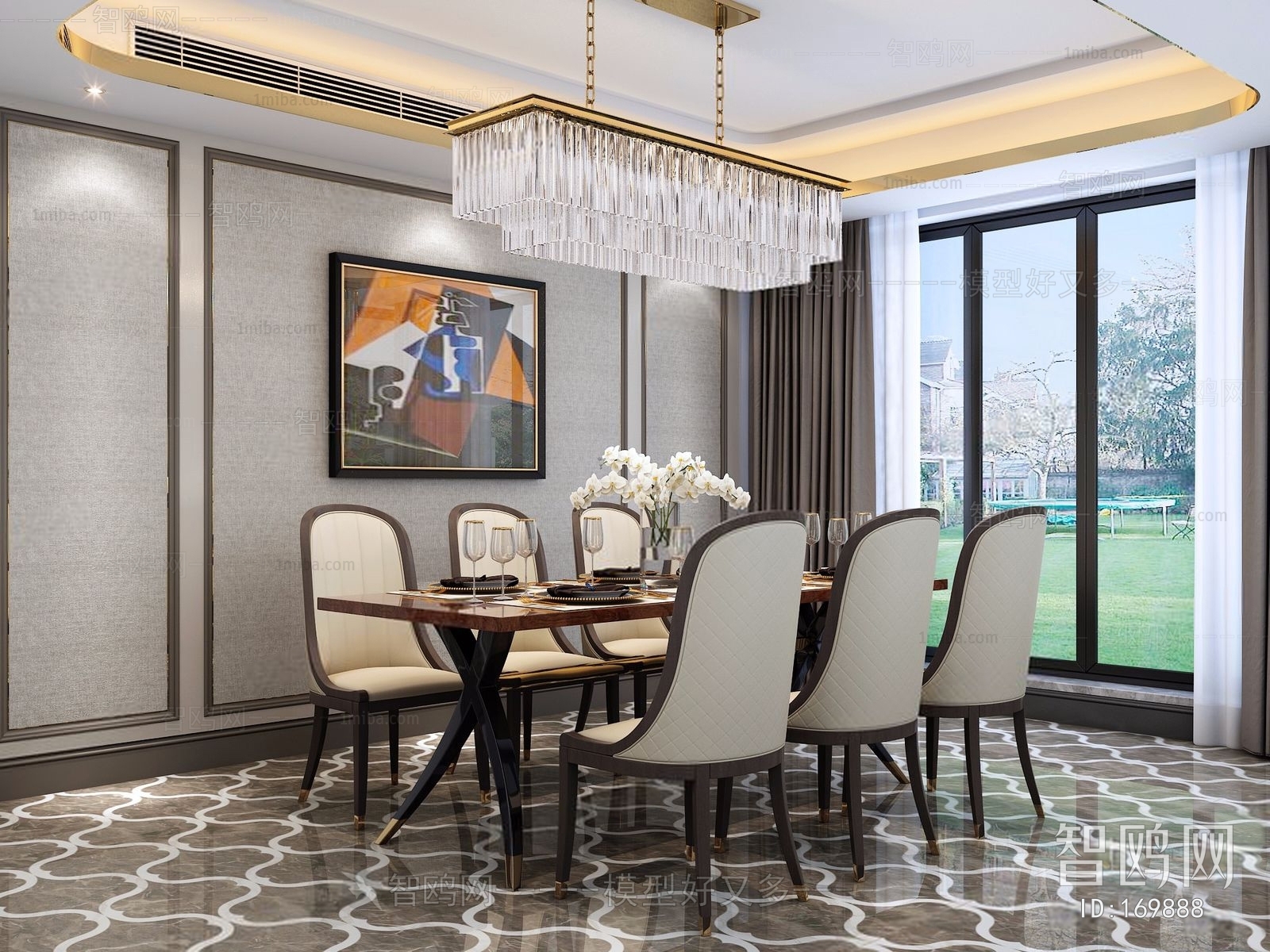 New Classical Style Dining Room