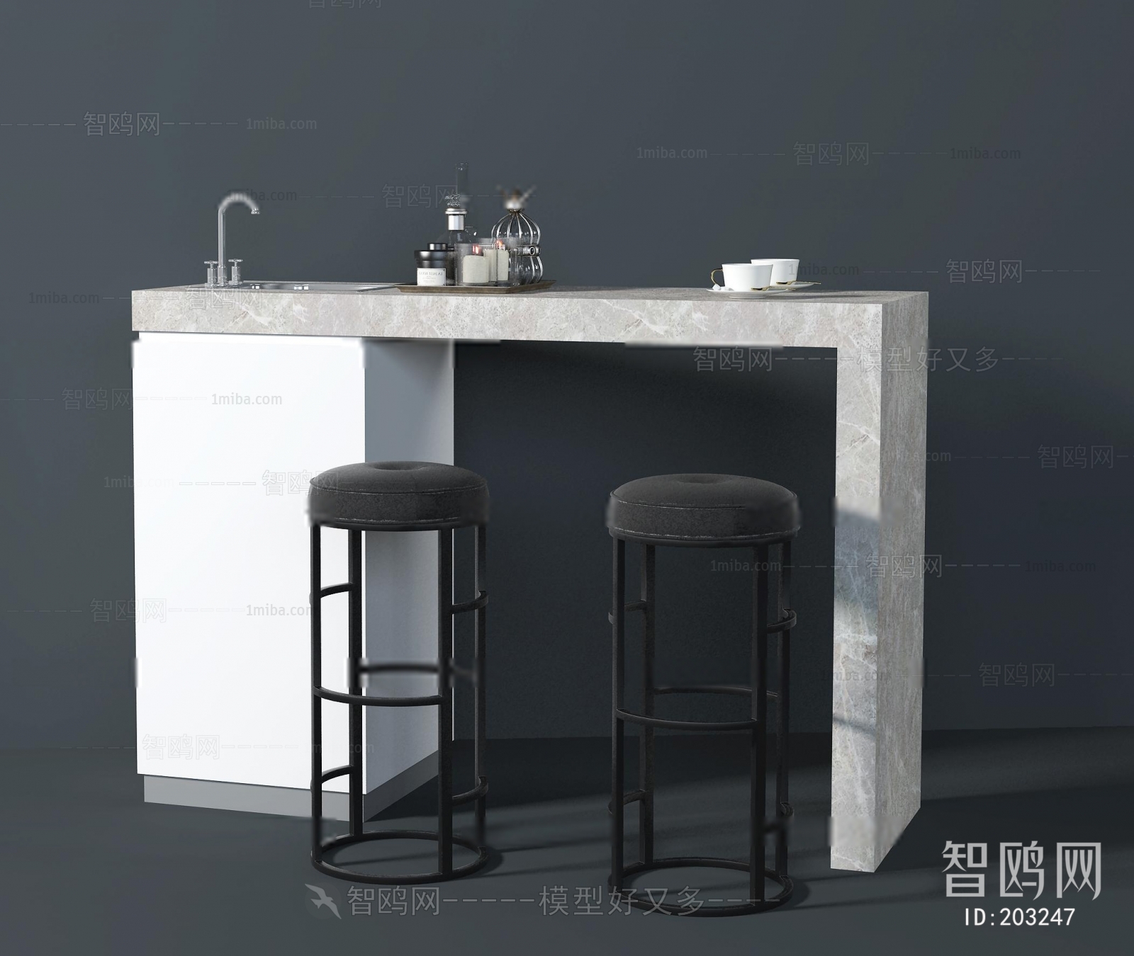 Modern Counter Bar