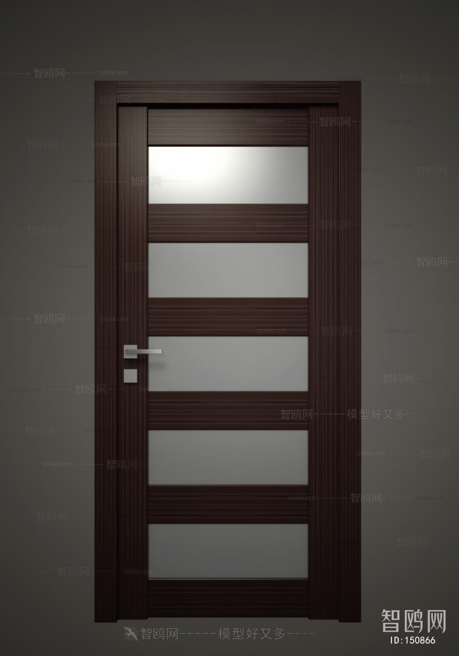 Modern Solid Wood Door