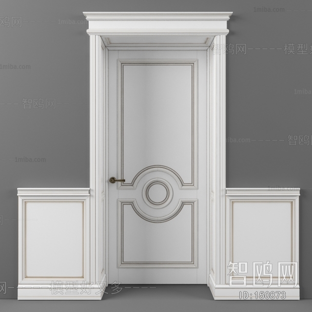 European Style Solid Wood Door