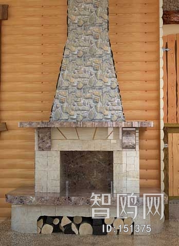 European Style Fireplace