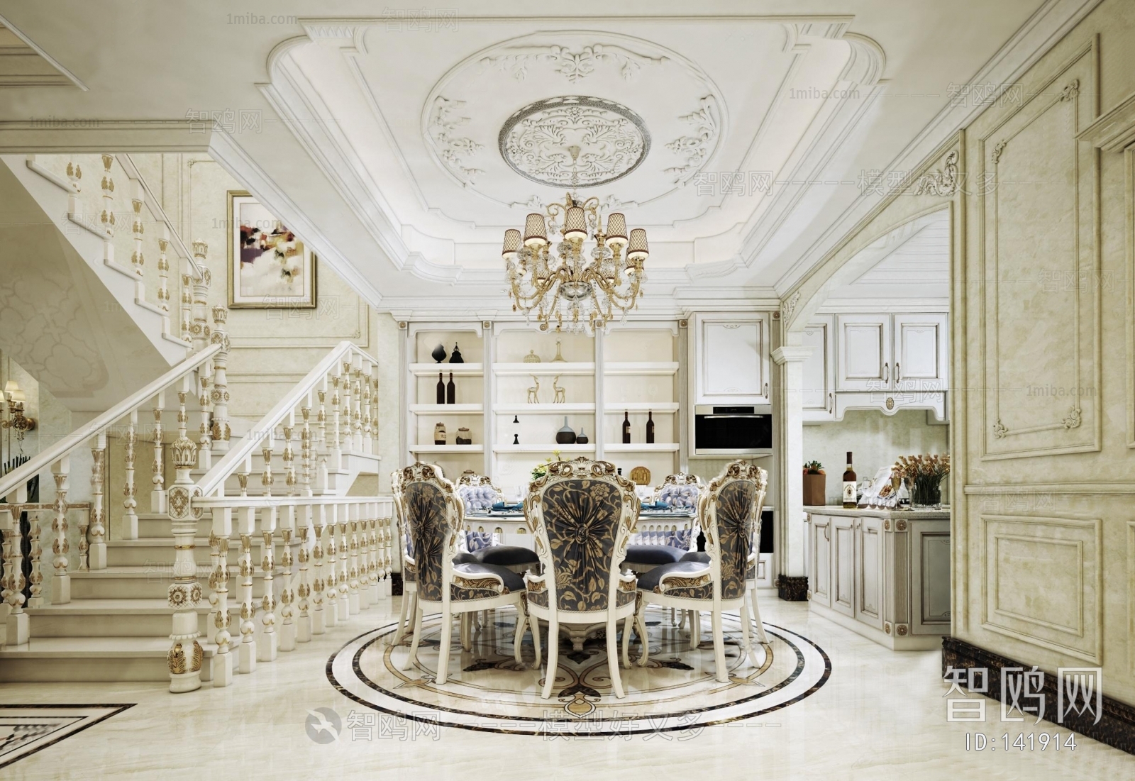 French Style Dining Room