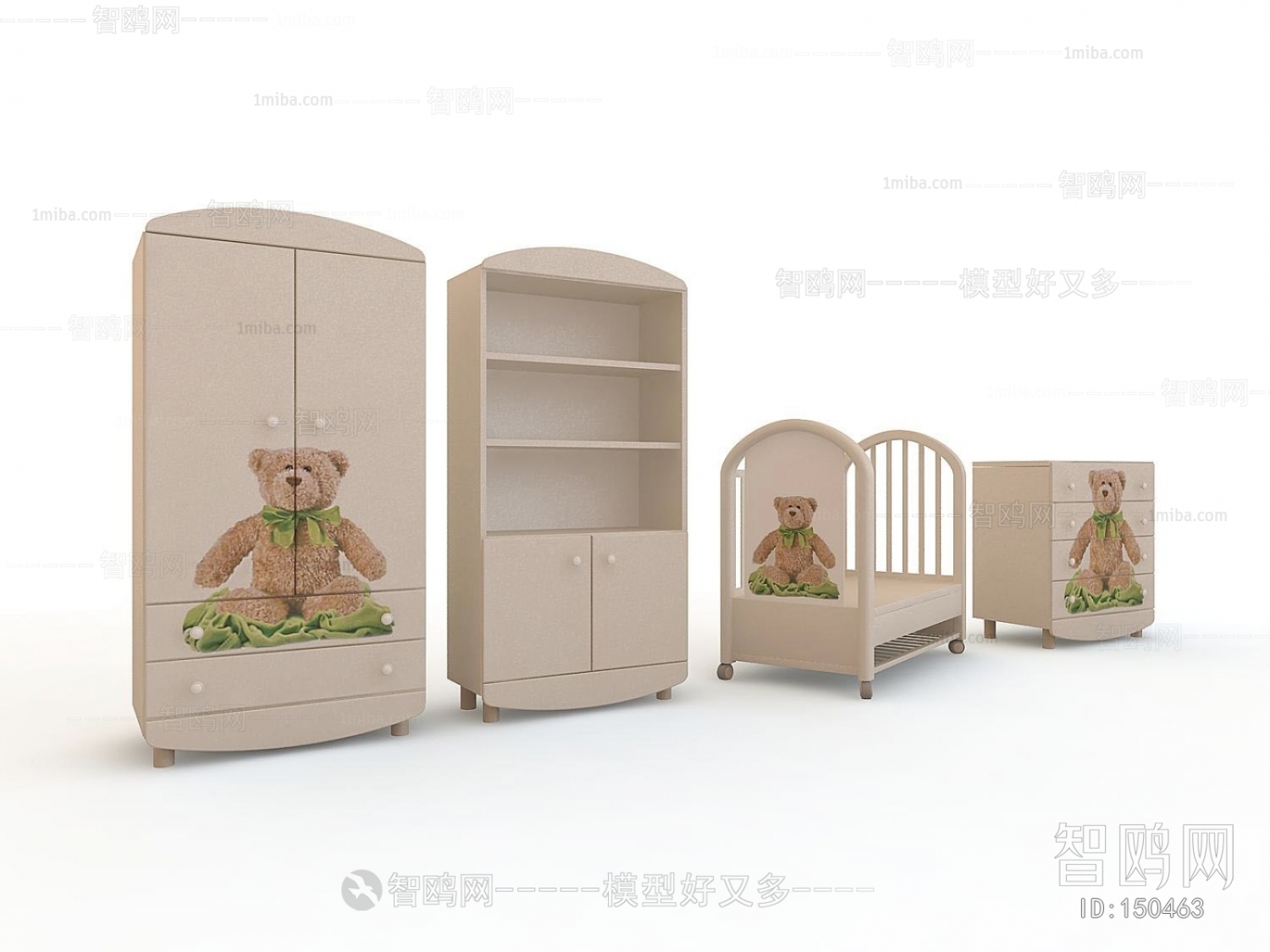 现代儿童家具