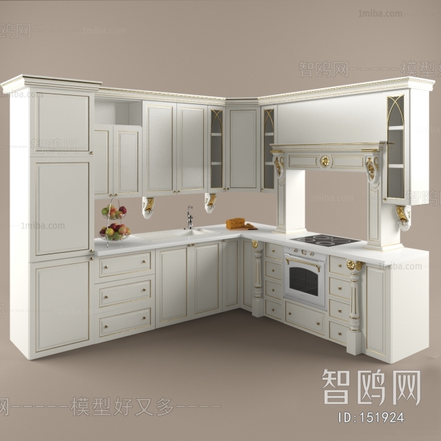 European Style Kitchen Cabinet