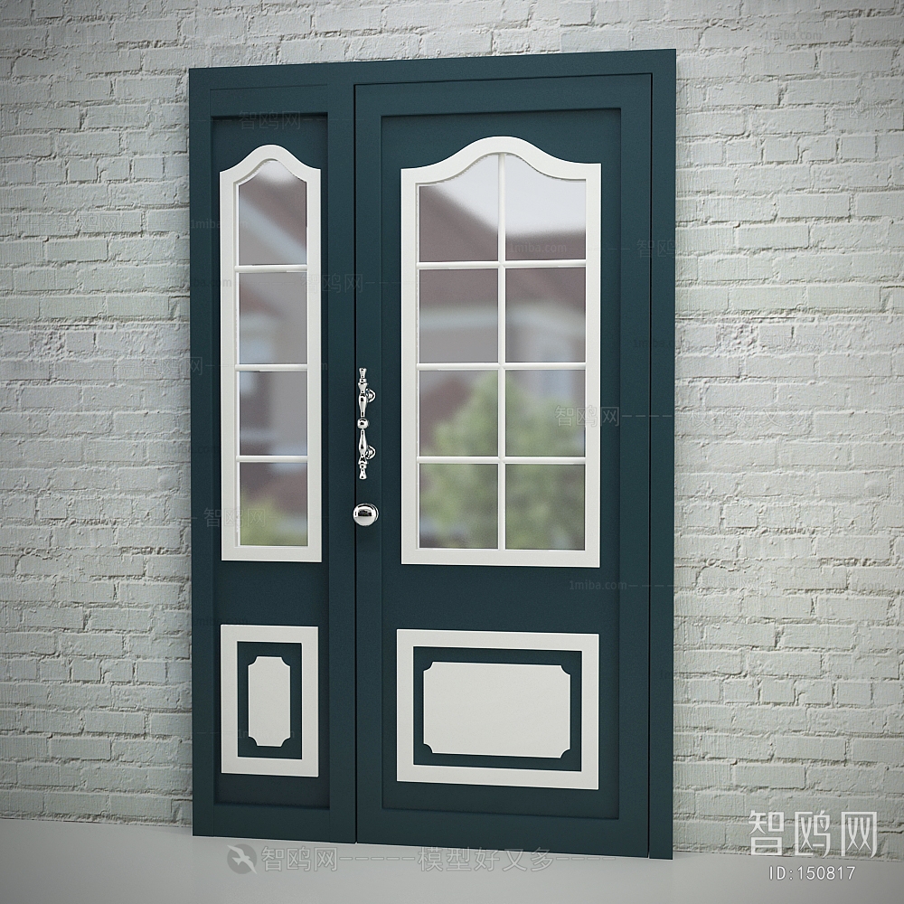 European Style Solid Wood Door