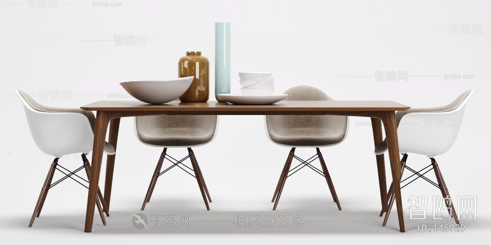 Nordic Style Dining Table And Chairs