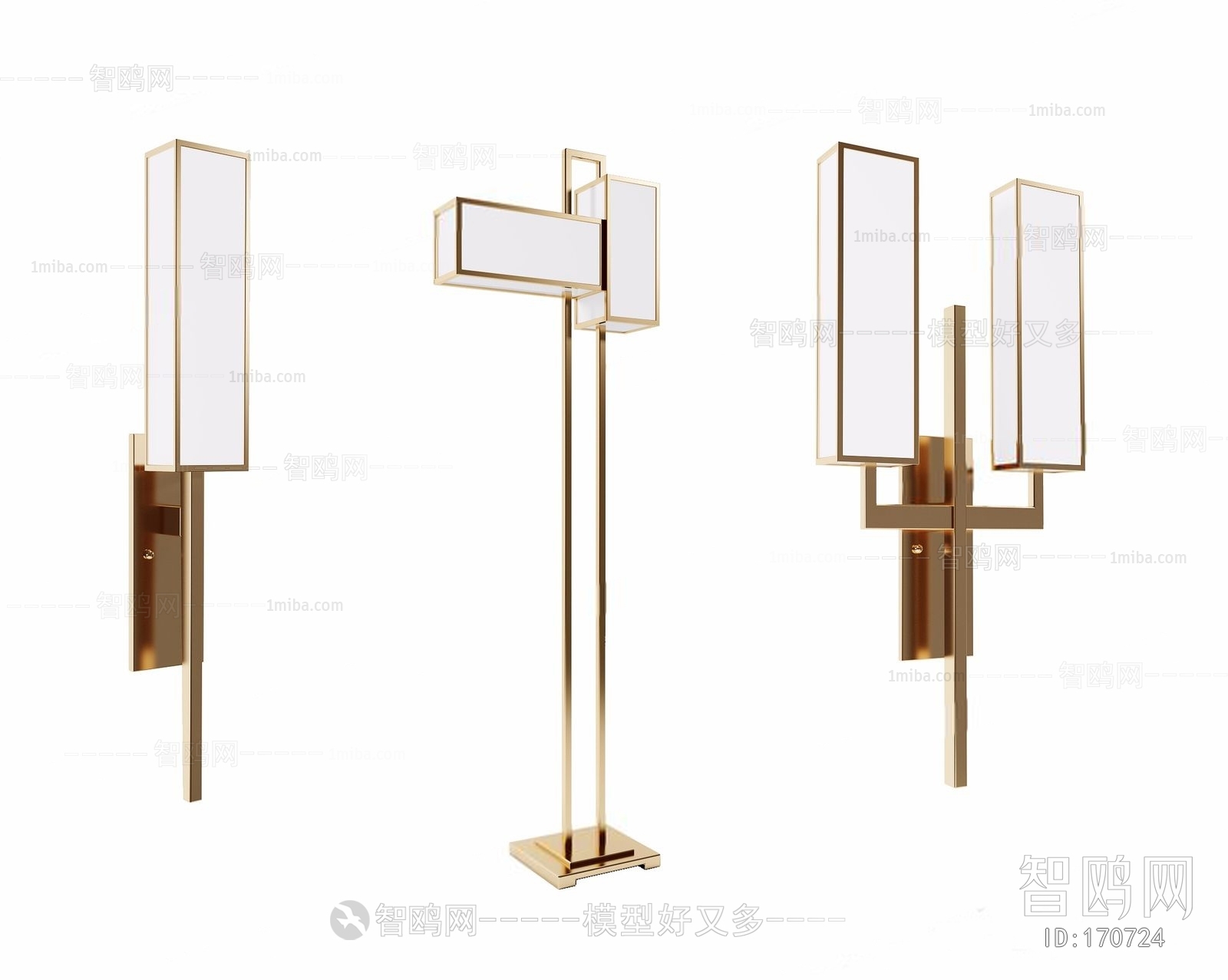 New Chinese Style Wall Lamp