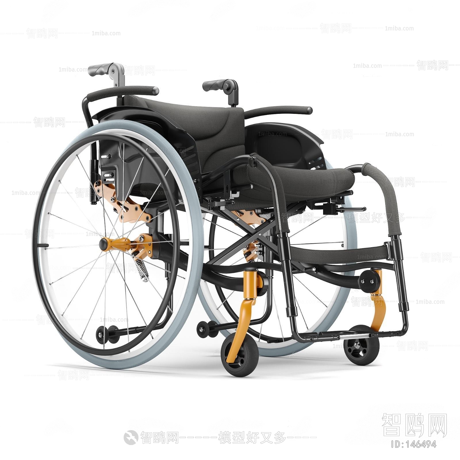 现代轮椅医疗器材轮椅