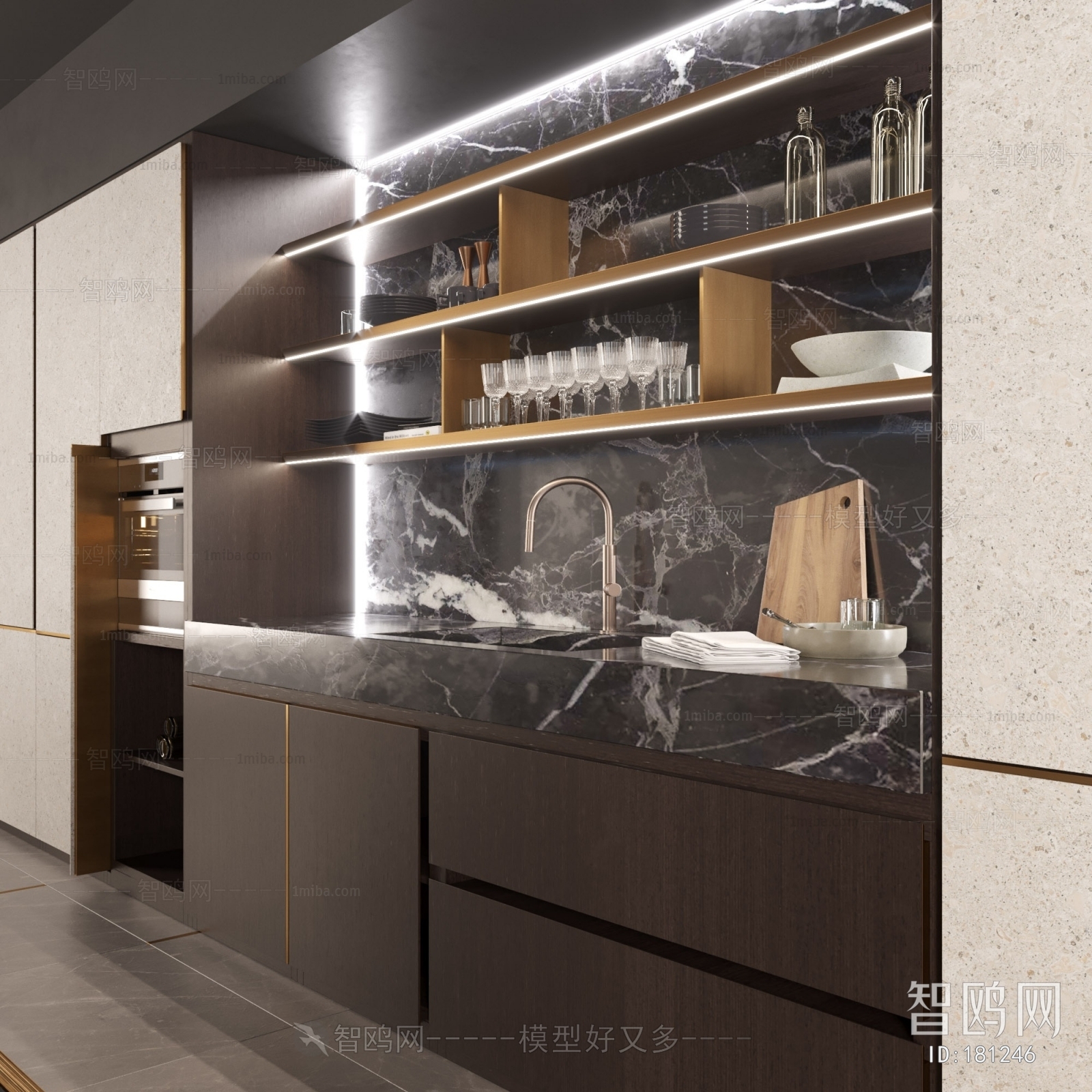 Modern Kitchen Cabinet