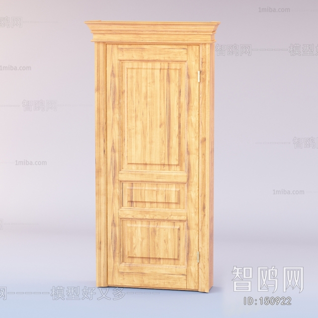 Modern Solid Wood Door