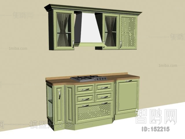 European Style Kitchen Cabinet