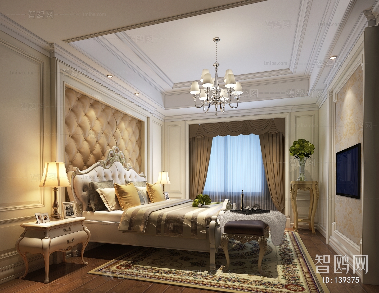 European Style Bedroom