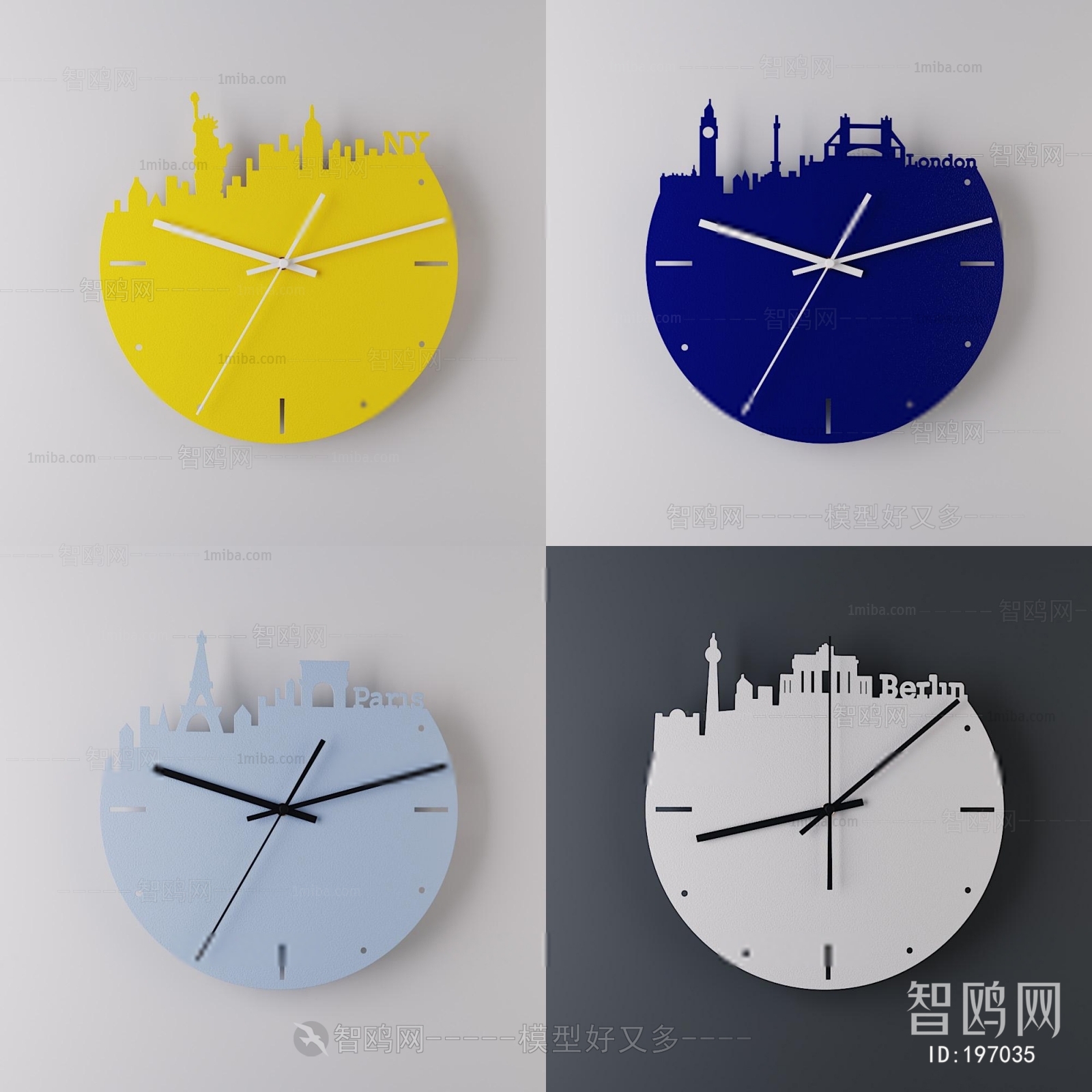 Nordic Style Clocks And Watches