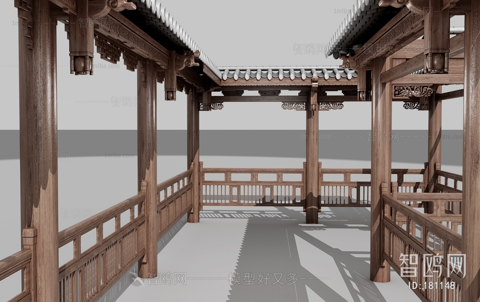 Chinese Style Building Component