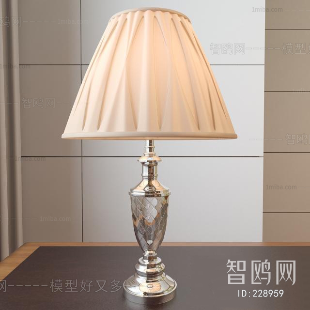 Simple European Style Table Lamp