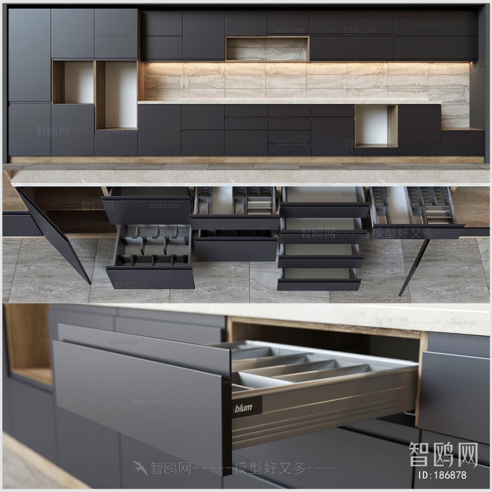 Modern Kitchen Cabinet