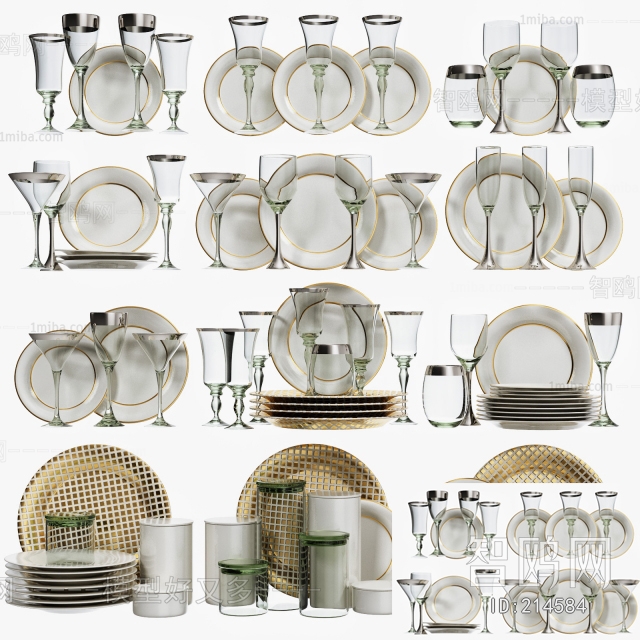 Simple European Style Tableware