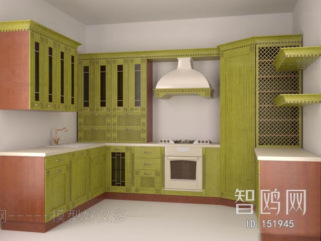 European Style Kitchen Cabinet