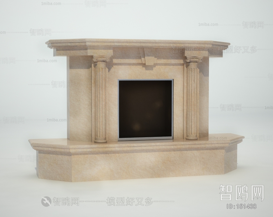 European Style Fireplace