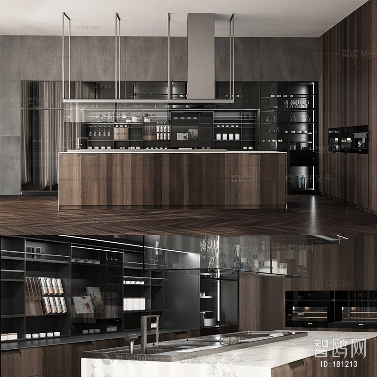 Modern The Kitchen