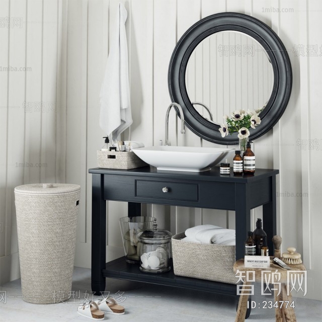 American Style Bathroom Rack