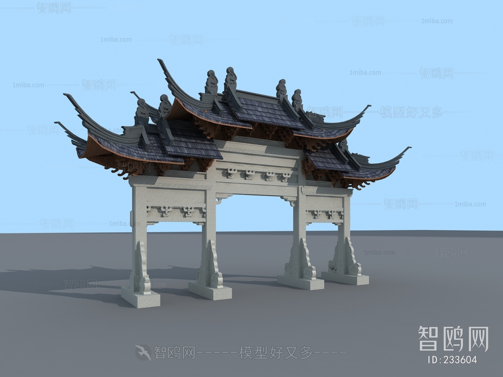 Chinese Style Building Component