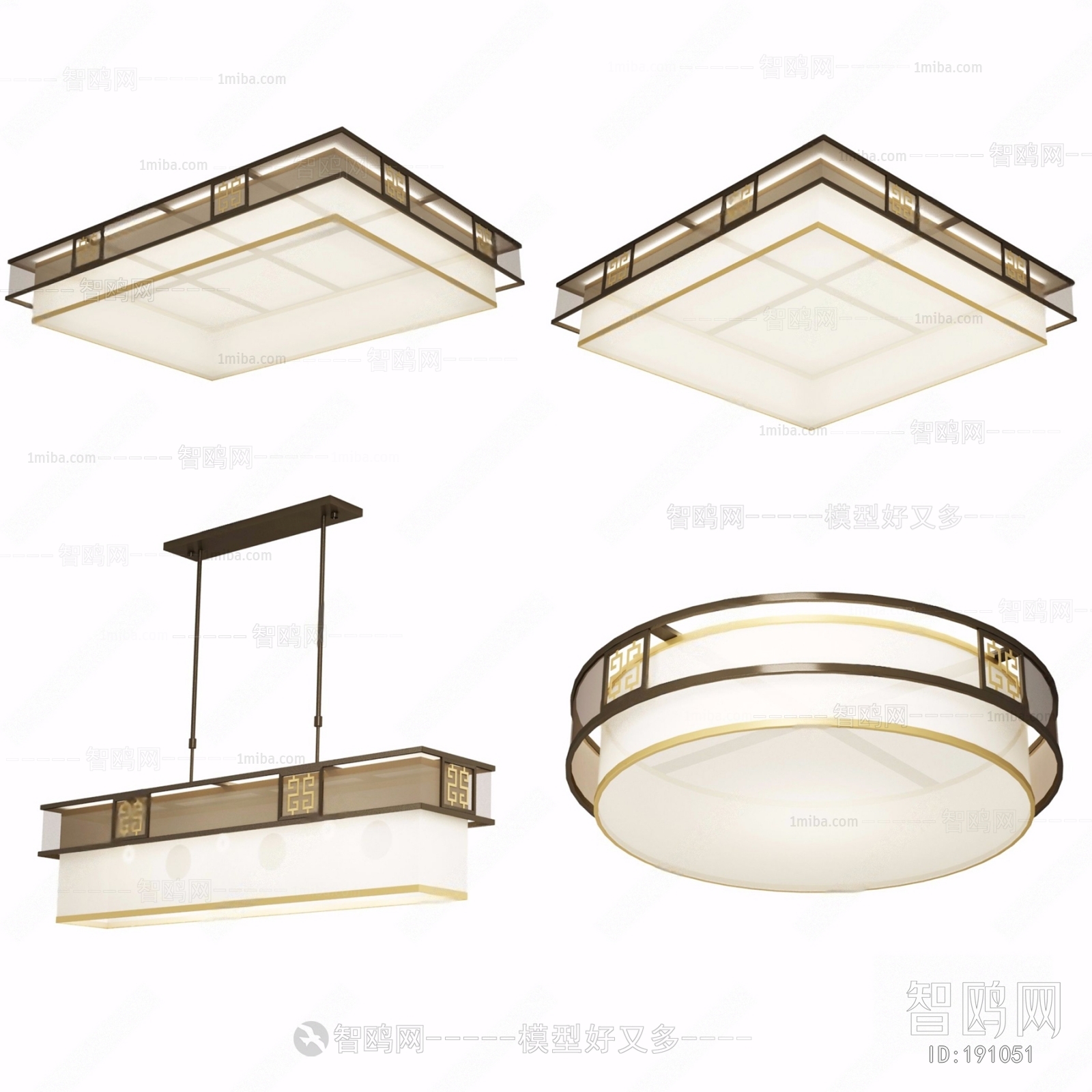 New Chinese Style Ceiling Ceiling Lamp