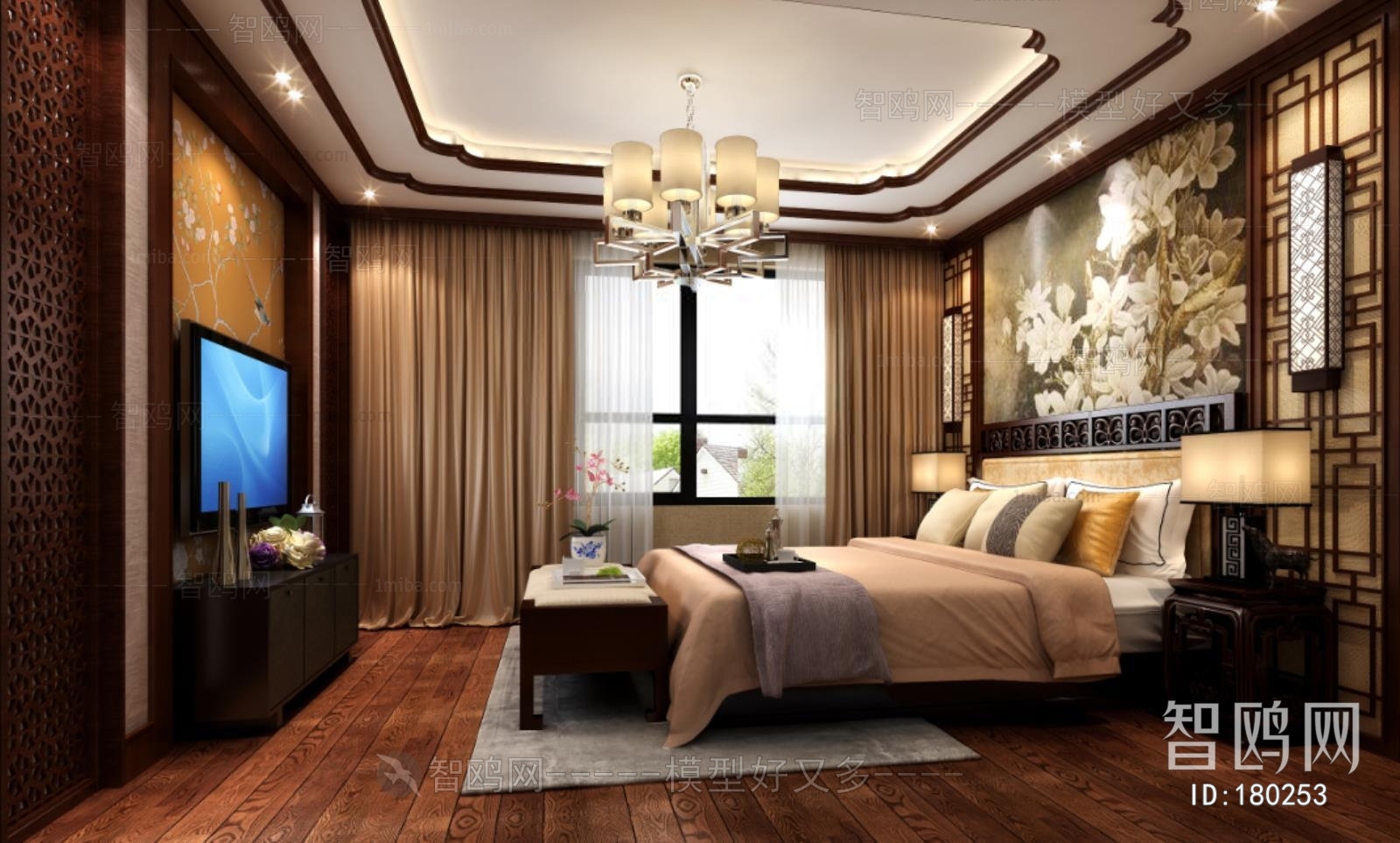 Chinese Style Bedroom